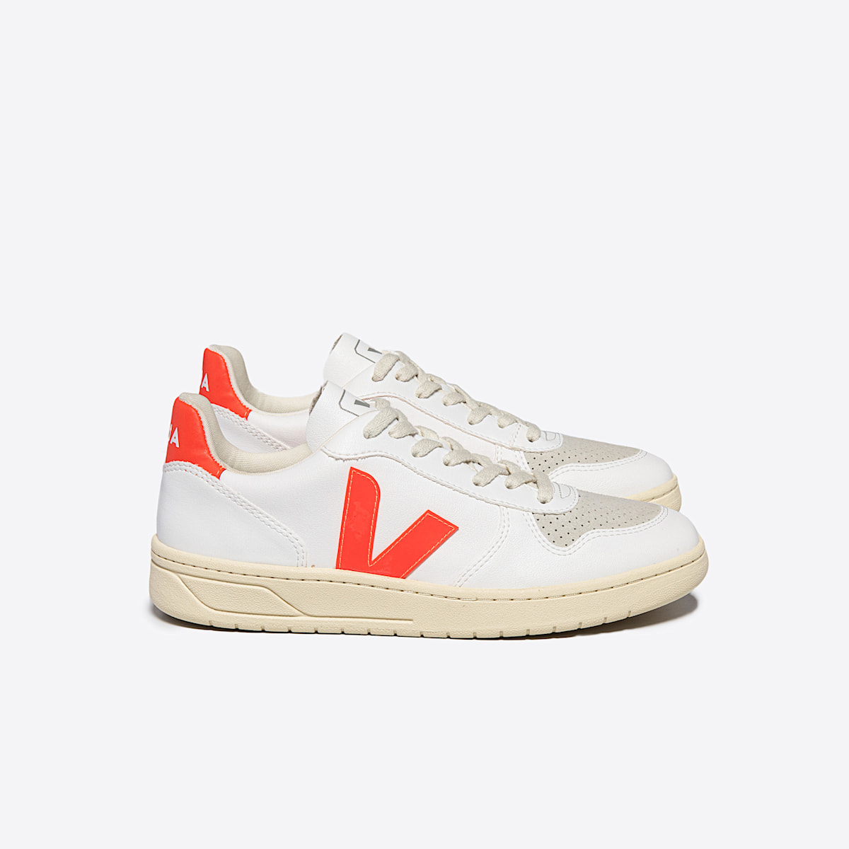 V-10 CWL WHITE ORANGE FLUO