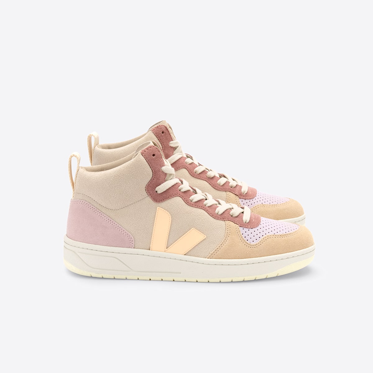 V-15 SUEDE MULTICO PEACH