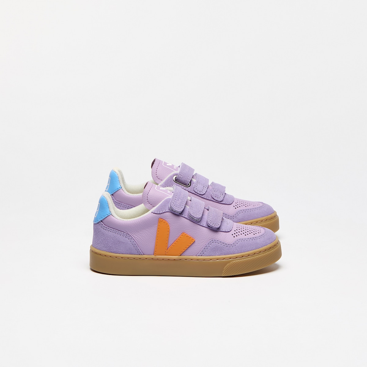 V-90 LEATHER VEJA X THE CAMPAMENTO ORCHID FAUBOURG