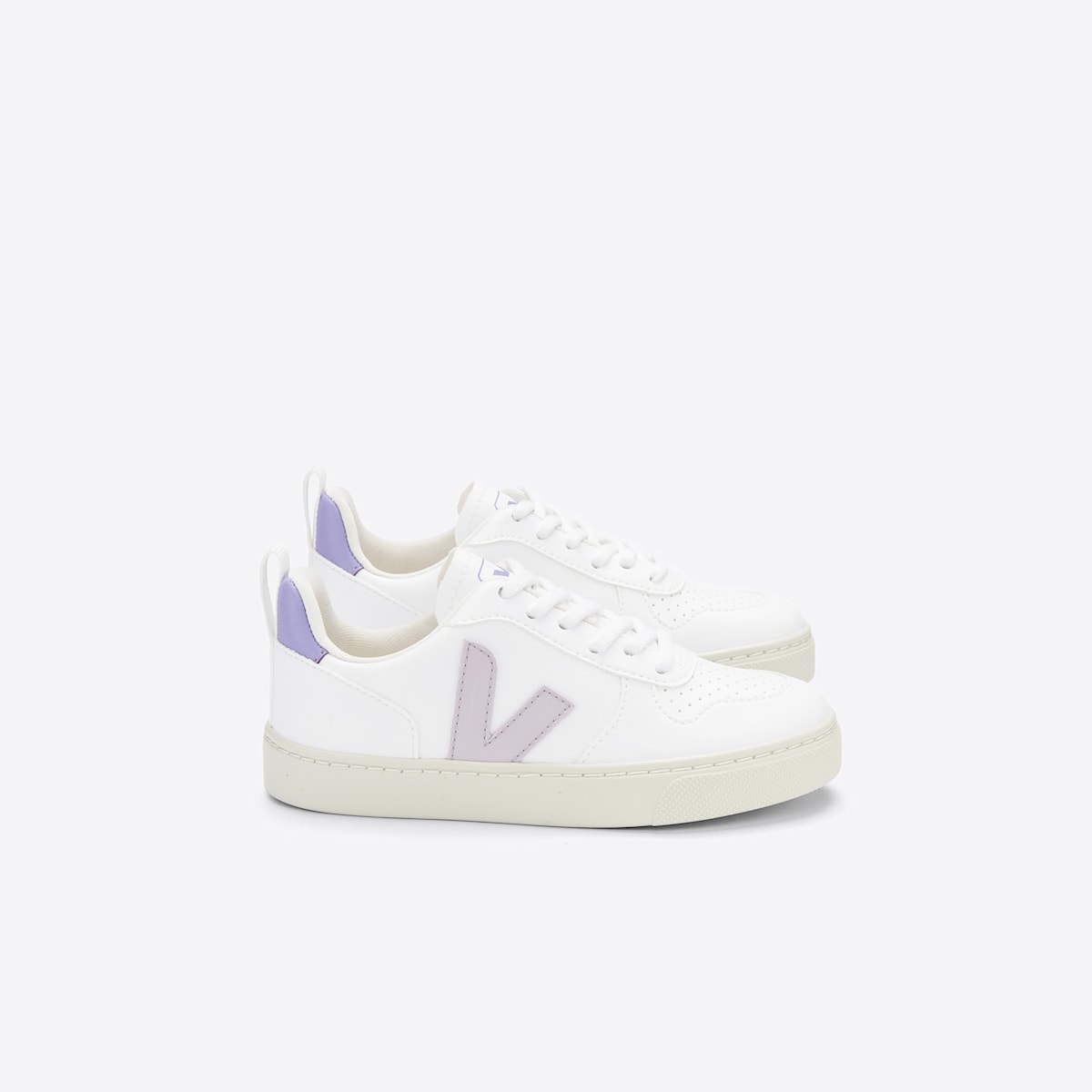 V-10 LACES CWL WHITE PARME LAVANDE