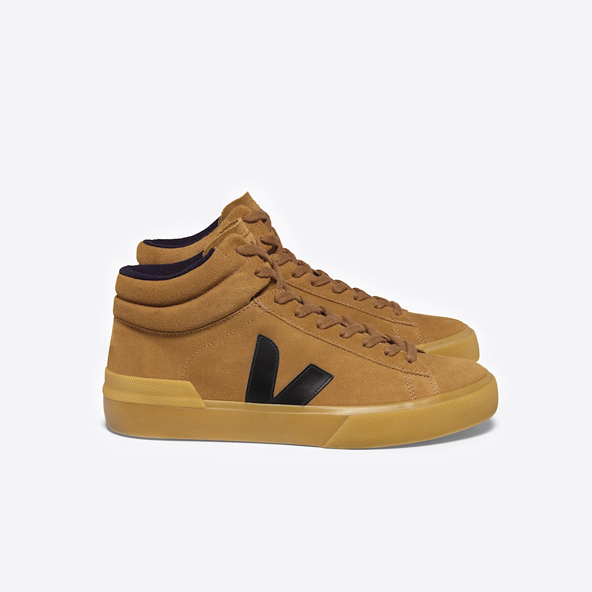 MINOTAUR SUEDE CAMEL BLACK